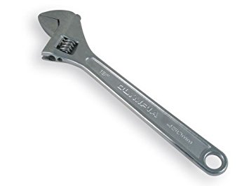 Olympia Tool 01-018 18-Inch Adjustable Wrench