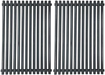 Broilmann 7525 Porcelain Enameled Grill Grates for Weber Spirit 300 Series, Genesis Silver Gold B/C, Spirit 700, Cooking Grids Replacement Parts, 17-1/4 Inches