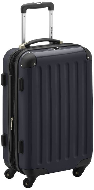 HAUPTSTADTKOFFER - Alex - Hard-side Hand Luggage Black Glossy 55 cm 42 liter