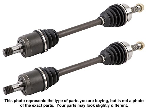 Pair New Front Left & Right Cv Drive Axle Shaft Assembly For Benz C-Class 4Matic - BuyAutoParts 90-906072D New