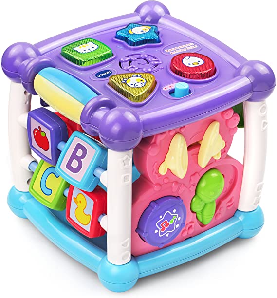 VTech Busy Learners Activity Cube, Purple