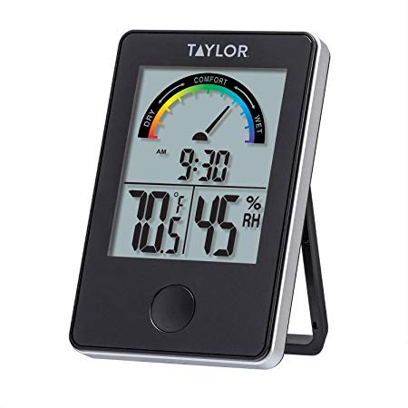 Taylor Precision Products 1732 Taylor Digital Indoor Comfort Level Thermometer and Hygrometer