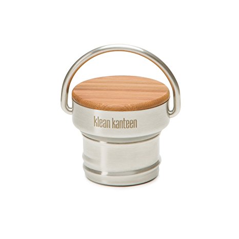 Klean Kanteen Stainless Unibody Bamboo Cap