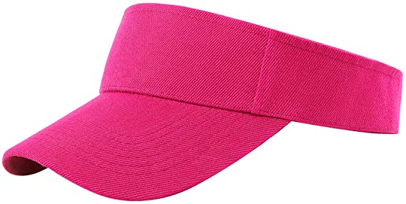 Cooraby Sports Sun Visor Hats Adjustable Sun Visor Caps for Women and Men