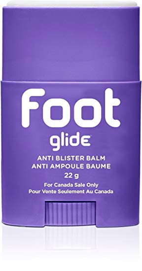 Body Glide Foot Anti Blister Balm (for Candian Sale Only), 22g, Purple