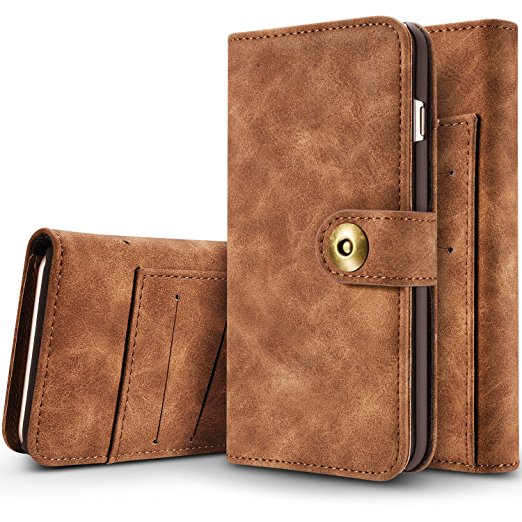 Leather wallet phone case iPhone 6/iPhone 6S/iPhone 6 Plus/iPhone 6S Plus/iPhone 7/iPhone 7 Plus