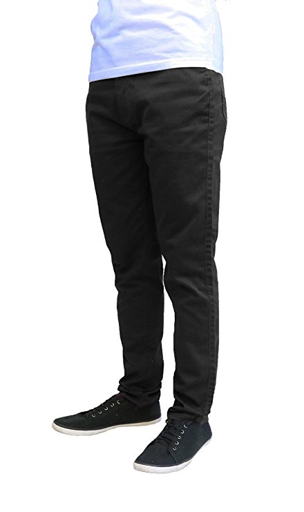 Galaxy by Harvic Slim Fit Men's Stretch Chino Pants