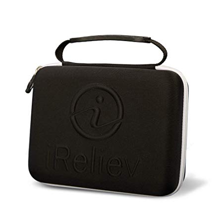 iReliev Protective Travel Carrying Case for Your TENS or TENS   EMS Unit. (Compatible with: ET- 7070 and ET- 1313 Devices)