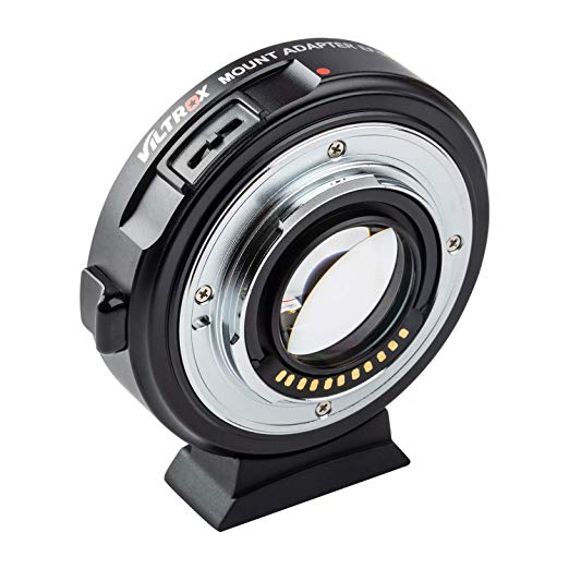 VILTROX EF-M2II Focal Reducer Booster Adapter Auto-Focus 0.71x for Canon EF Mount Series Lens to M43 Camera GH4 GH5 GF6 GF1 GX1 GX7 E-M5 E-M10 E-M10II E-PL5
