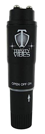 Trinity Vibes Velvafeel Turbo Massager, Black