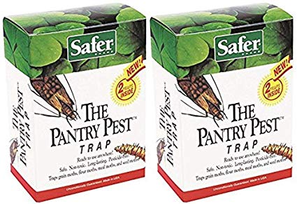 Safer Brand 05140 The Pantry Pest Trap, 4 Moth Traps