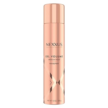 Nexxus Medium Hold Hairspray XXL Volume Long-Lasting Mega Volume 48H Frizz Control 10 oz