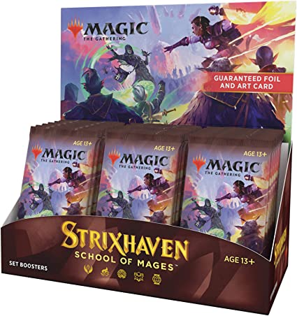 Magic The Gathering Strixhaven Set Booster Box | 30 Packs (360 Magic Cards)