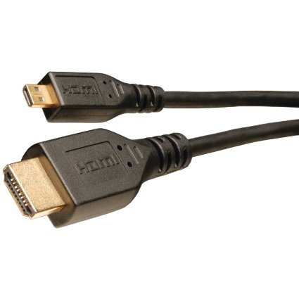 Tripp Lite HDMI to Micro HDMI Cable with Ethernet, Digital Video with Audio Adapter (M/M) 6-ft. (P570-006-MICRO)