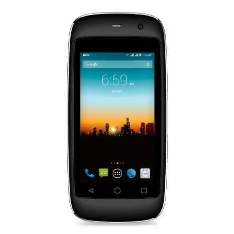 Posh Mobile Micro X S240 GSM Unlocked 4G HSDPA 4GB 24 LCD Android Smartphone Dual Core Black