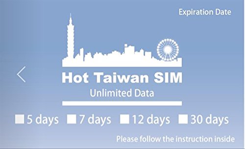 Aerobile Taiwan Prepaid SIM 4G High Speed Unlimited Data 12 Days - Hot Taiwan SIM Card Powered by T-Star Telecom