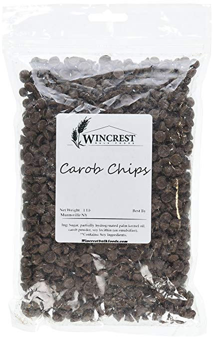 Carob Chips - Sugar Sweetened - 1 Lb