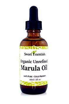 Organic Unrefined Marula Oil | 2oz Glass Bottle | Imported From South Africa | 100% Pure | Cold Pressed | Extra Virgin | For Hair, Skin & Nails | Non-GMO | Fair Trade