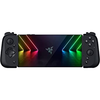 Razer Kishi V2 Mobile Gaming Controller for Android: Console Quality Controls - Universal Fit - Stream PC, Xbox, Touch Screen Android Games - Customizable Triggers - Ergonomic Design (Renewed)