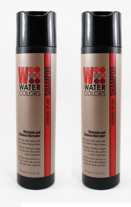 Tressa Water Colors Crimson Splash Shampoo 8.5 oz (Set of 2)