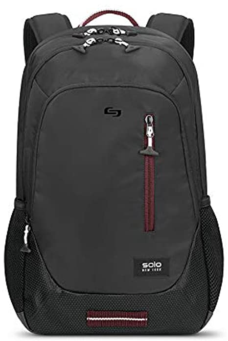 SOLO New York Varsity Region Laptop Backpack for women and men. Fits 15.6-Inch laptop and notebook perfect for business, travel, school and college