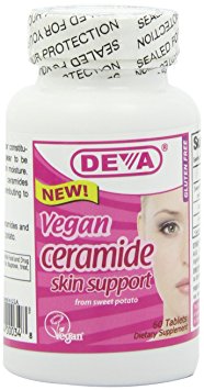 Deva Nutrition Deva Vegan Ceramide Skin Support, 60 Count
