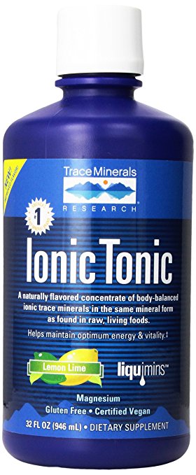Liquimins, Ionic Tonic Mineral Concentrate , Lemon Lime, 32-Fluid Ounces
