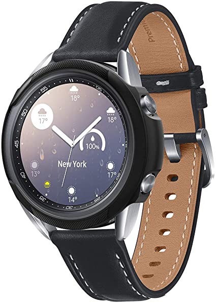 Spigen Liquid Air Armor Designed for Galaxy Watch 3 Case 41mm (2020) - Matte Black