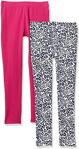 Amazon Brand - Spotted Zebra Girls Cozy Fleece Leggings