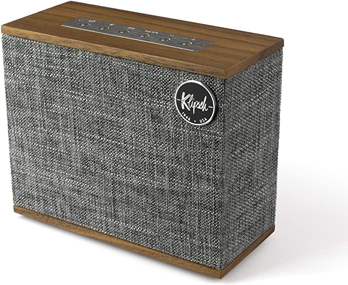 Klipsch Heritage Groove Portable Bluetooth Speaker in Walnut