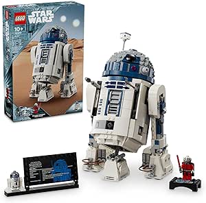 LEGO® Star Wars™ R2-D2™ 75379 Collectible Brick-Built Toy Droid Figure for Display and Creative Play, Toy Set for Boys and Girls Aged 10 Plus and Any Fan or Memorabilia Collector