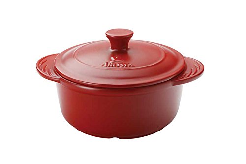 Aroma Housewares  Doveware Dutch Oven, 4.0 quart, Ruby Red