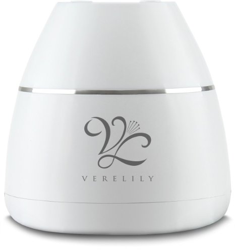 Essential Oil Diffuser - NOVA by Verelily - Waterless Aroma Nebulizer with USB Chargeable Battery. Works with DoTERRA, Young Living, Améo, & Other Brands. Perfect Aromatherapy for Home, Work, Travel.