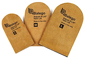 Balego Adjustable Heel Lift, Medium (Pack of 4)