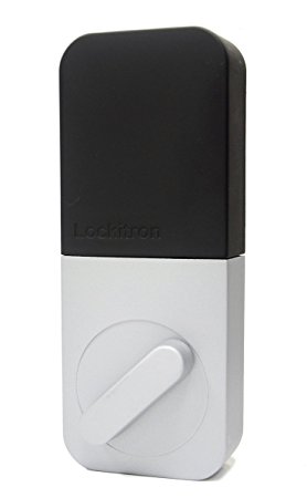 Lockitron TRON200QS Bolt Alexa Enabled Smart Lock, Quicksilver