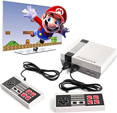 DLHLLC Classic Mini Handheld Retro Game Console with Built-in 620 Glassic Edition Video Games and 2 Button Controllers,AV Output Plug & Play Classic Mini Video Games Console,for Kids as Gift.