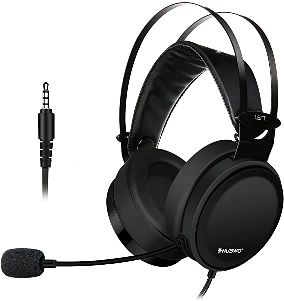 Gaming Headsets, ELEGIANT Xbox PS4 Gaming Headphones with Noise-Cancelling Mic PC Computer Headphones, Soft/Lightweight Design Over-Ear Gaming Headset Compatible with Nintendo Switch PS4 Xbox PC Mac