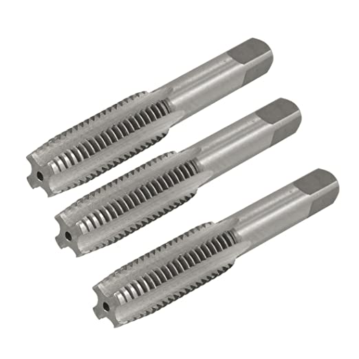 uxcell 3 Pcs 14mm x 2.0mm Taper and Metric Tap M14 x 2.0mm Pitch (Pack of 3)