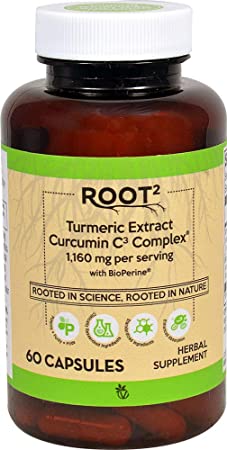 Vitacost Turmeric Extract Curcumin C3 Complex with Bioperine -- 1,160 mg per serving - 60 Capsules by Vitacost Brand