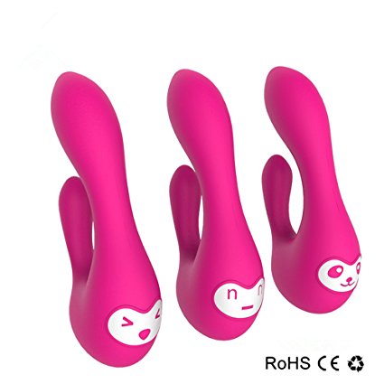 Aphrodite's - USB Charging Vibrator- Waterproof - double motors - 7 Stimulation Modes - Made of Medical Grade Silicone - Quiet yet Powerful - Best for Women or Couples-Discreet Packaging(1020-Pink)