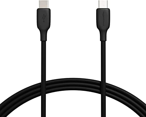 AmazonBasics USB2.0 C Male to Micro B Male Cable, 10FT, PVC, 1 Pack, Black