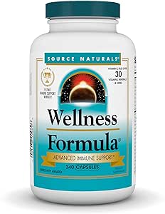 Source Naturals Wellness Formula, Herbal Defense Complex* - 240 Capsules