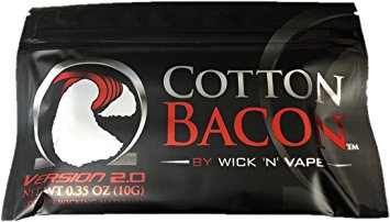 Cotton Bacon, 10 pcs Cotton Bacon Organic Muscle Cotton for DIY Project (1 bag)