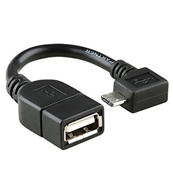 IVSO Micro USB 2.0 Host OTG Cable for HP Stream 8 and HP Stream 7 Tablet (Black)
