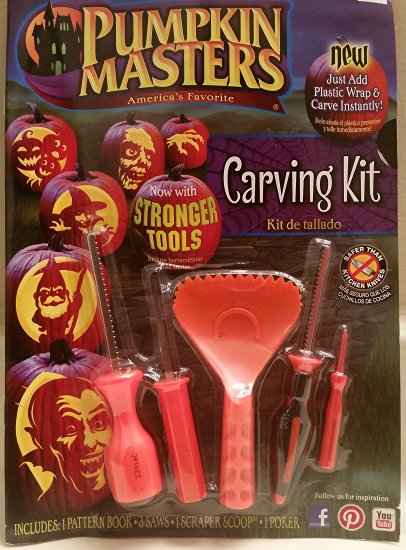 Pumpkin Masters America's Favorite Pumpkin Carving Kit Now with Stronger Tools