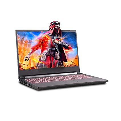 Sager NP7856 15.6 Inches Thin Bezel FHD IPS 144Hz Gaming Laptop, Intel Core i7-9750H, NVIDIA RTX 2060 6GB DDR6, 16GB RAM, 1TB M.2 SSD, Windows 10 Home