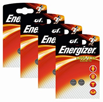 Energizer Original Special Alkaline Batteries Mangan A 76 (1.5 Volt, 4x 2-Packs)