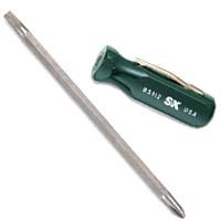 S K Hand Tools SKT85112 2 in 1 Pocket Style SureGrip Screwdriver
