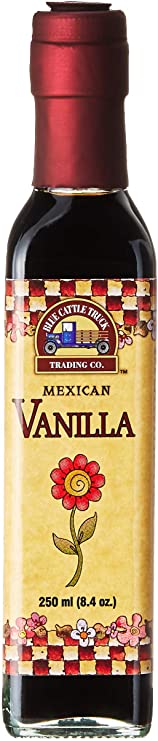 Blue Cattle Truck Trading Co. Traditional Gourmet Mexican Vanilla Extract, Medium, 8.4 Ounce