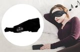 Sound Asleep Sleep Headphones Memory Foam Eye Mask with Wireless Bluetooth Earphones and Mic - Ideal for Binaural Beats and Meditation
